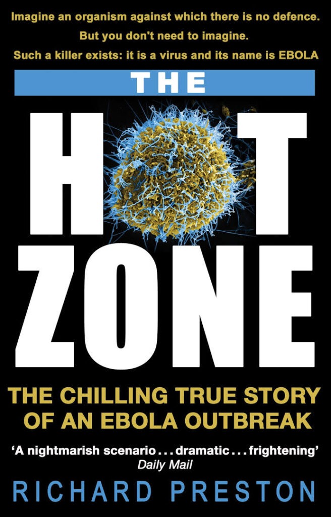 《伊波拉浩劫》The Hot Zone book cover